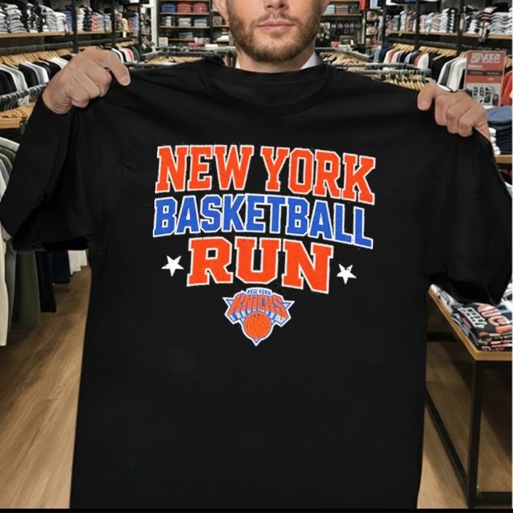 New York Basketball Run Knicks Vintage City Shirt