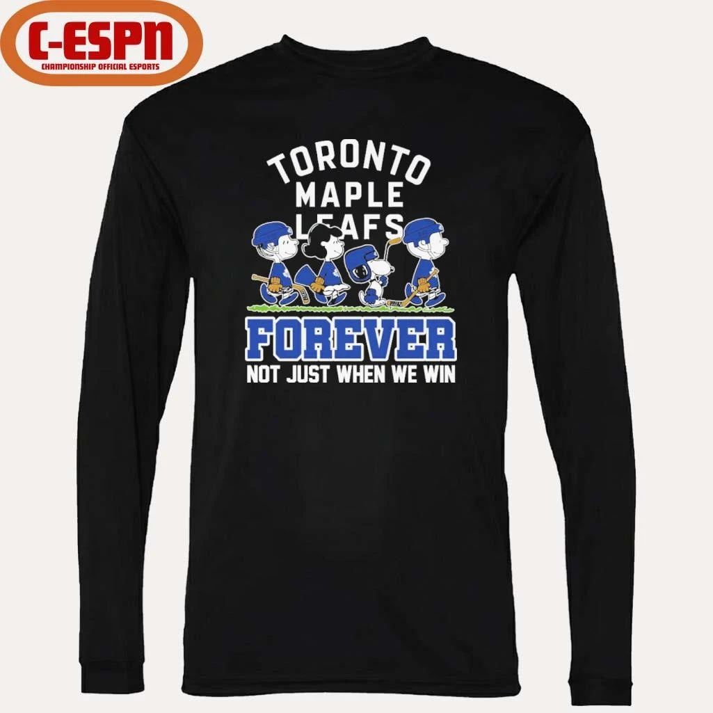 The Peanuts Characters Forever X Toronto Maple Leafs Shirt