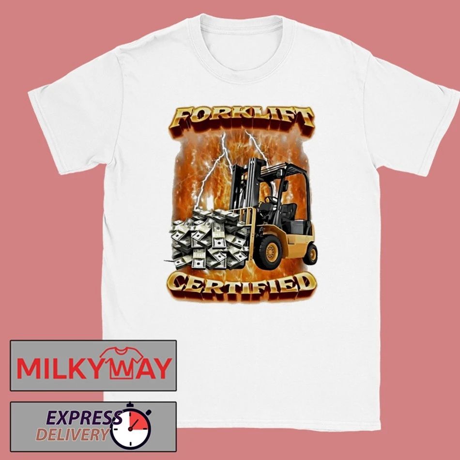 Forklift Certified 90s Vintage Shirt