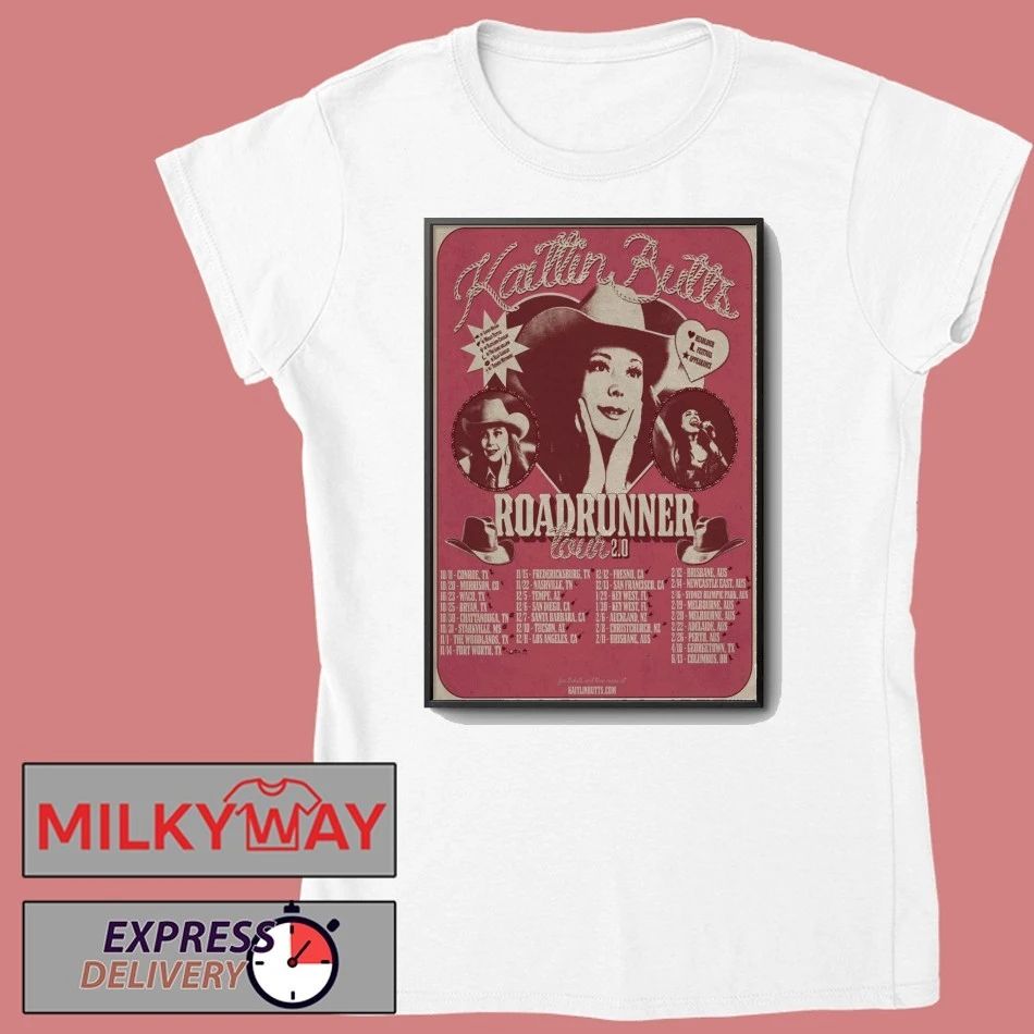 Kaitlin Butts The Roadrunner 2025 Tour Poster shirt