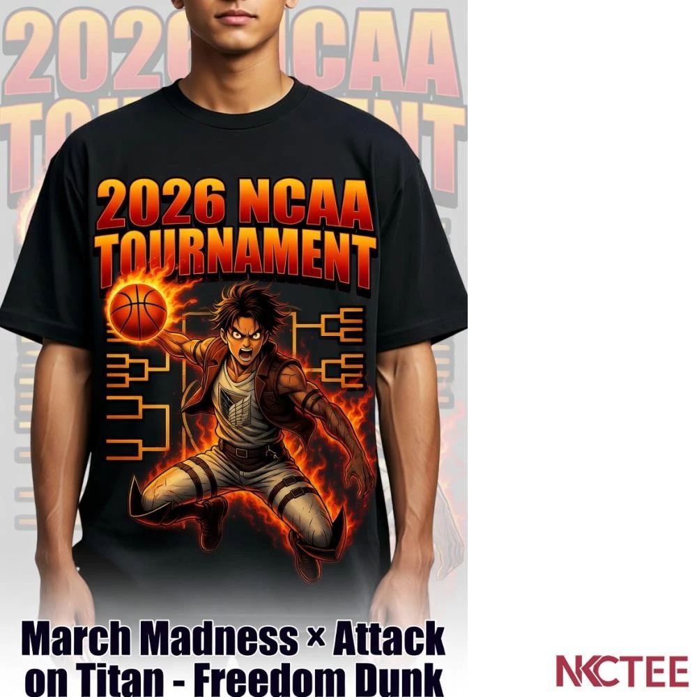 NKCtees 2026 NCAA Tournament basketball Eren Yeager shirt