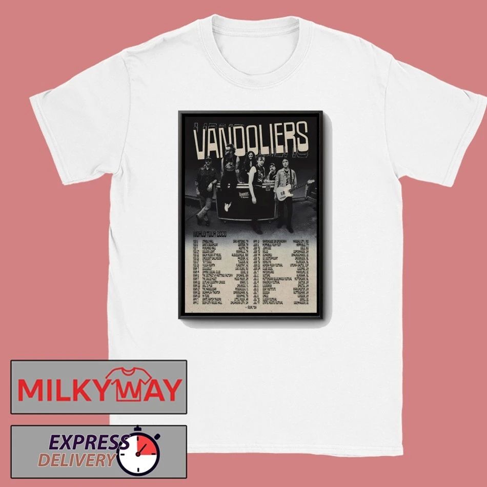 Vandoliers World Tour 2026 Poster shirt