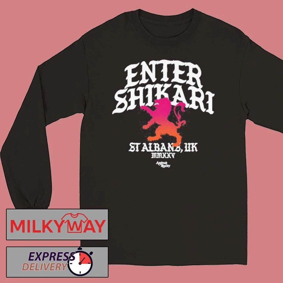 Lion Logo Enter Shikari shirt