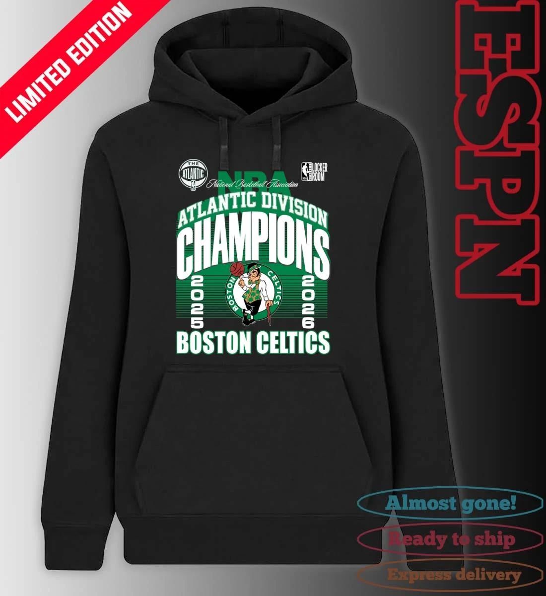 Boston Celtics 2026 NBA Atlantic Division Champions T-Shirt
