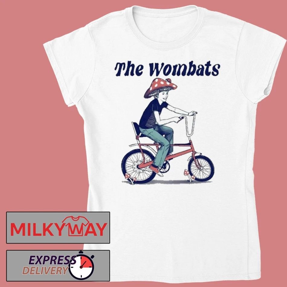 The Wombats Bike Boy Australia Tour 2025 Shirt