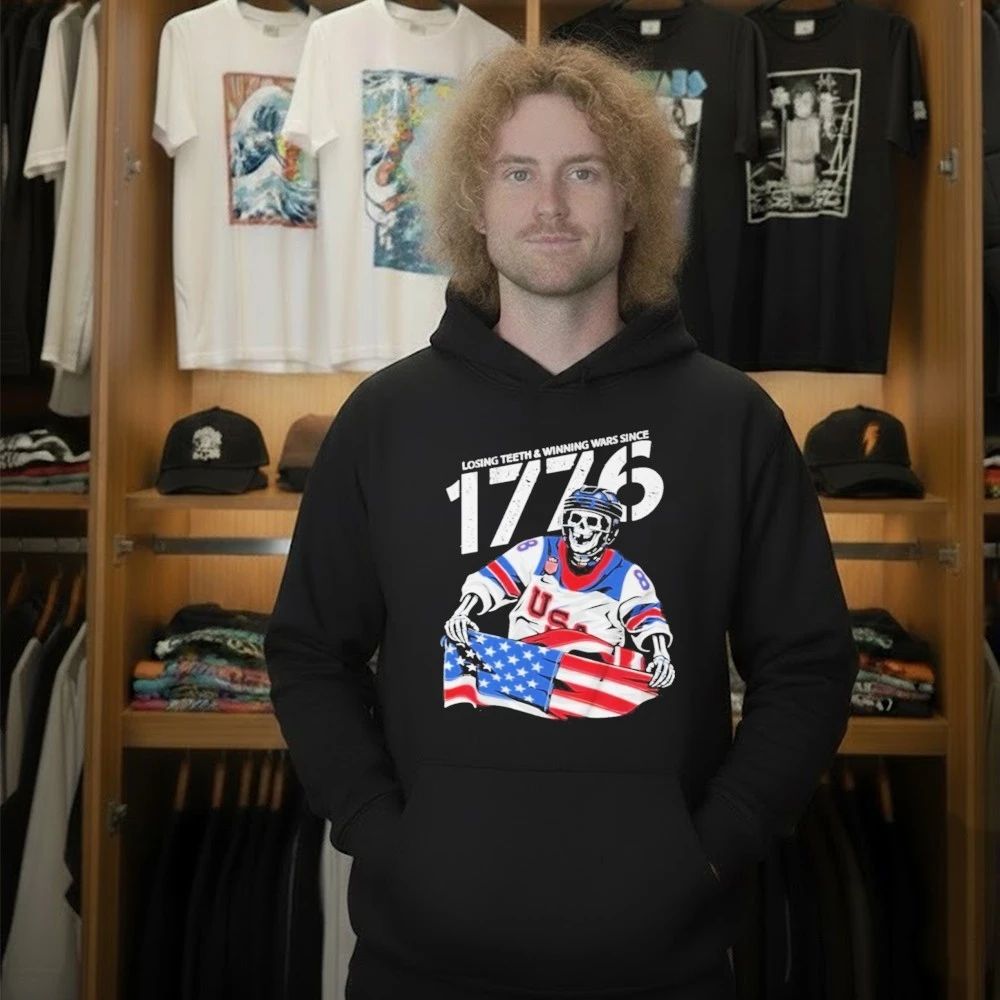 Jack Hughes Losing Teeth Winning Wars Since 1776 Shirt