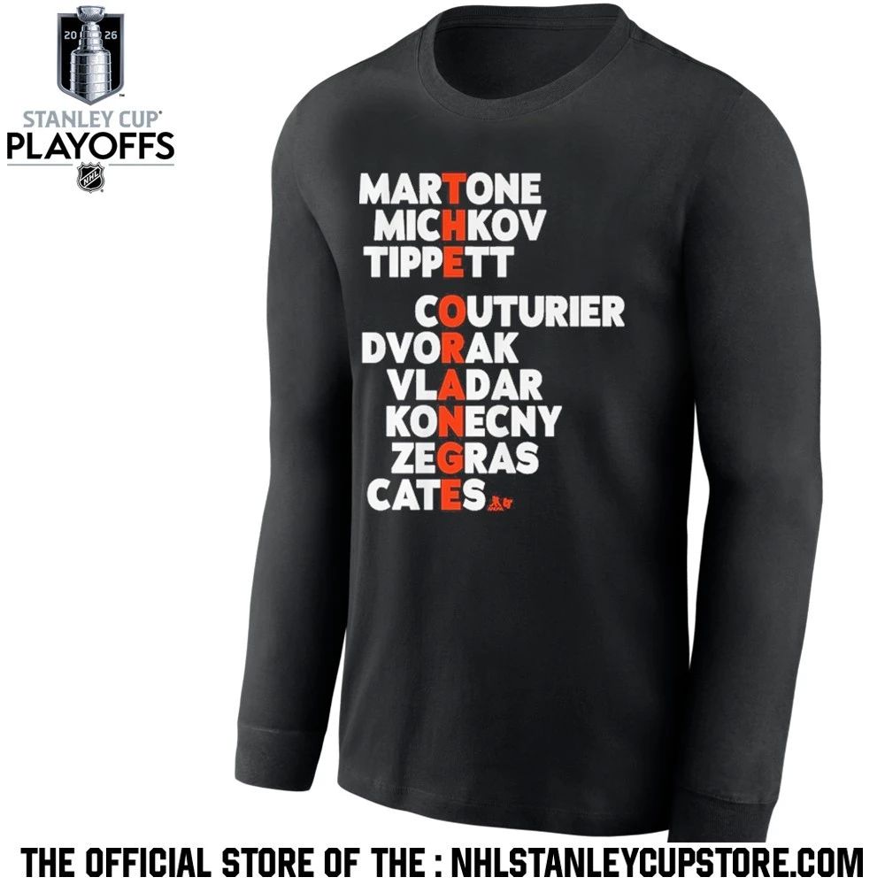 Philadelphia Hockey The Orange Names shirt