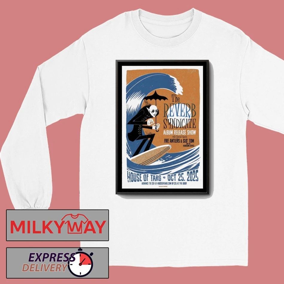Poster The Reverb Syndicate Ottawa 2025 Tour shirt