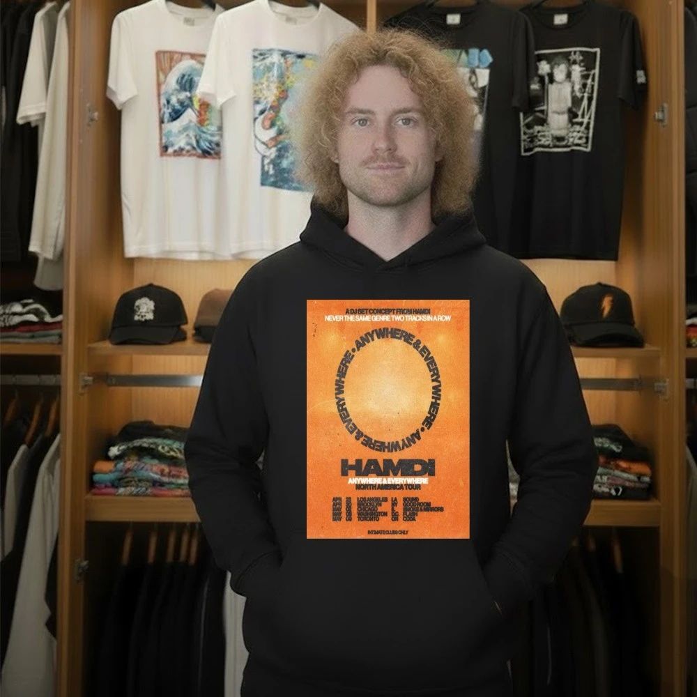 Hamdi North America Tour 2026 Poster Shirt