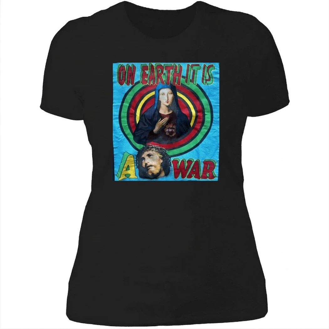 Houston Texans Saint Michael On Earth It Is A War Shirt