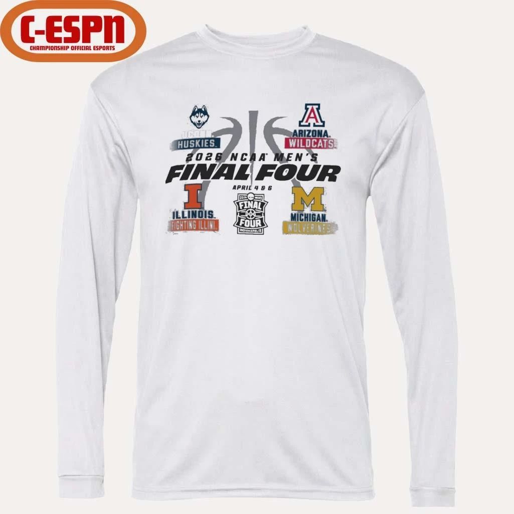 April 4 & 6 NCAA Men’s Final Four 2026 Indianapolis Shirt