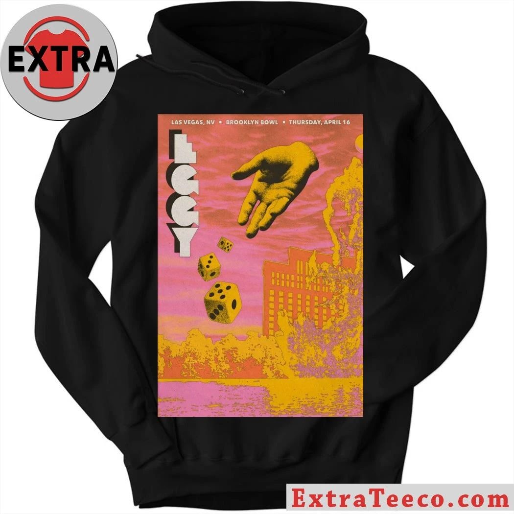 Eggy April 16 2026 Brooklyn Bowl Las Vegas Show Poster Shirt