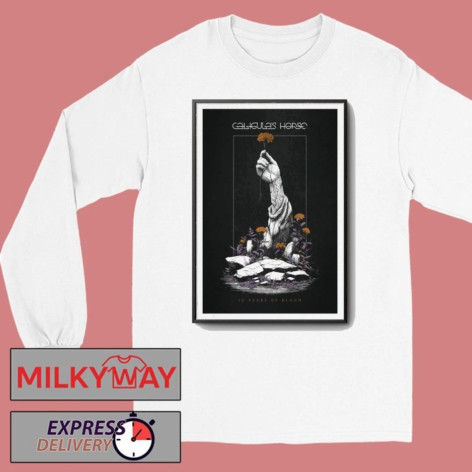 Caligula’s Horse 10 Years of Bloom Poster shirt