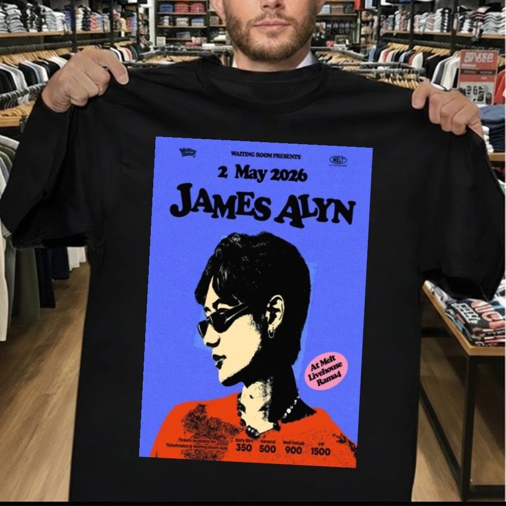 James Alyn At Melt Livehouse Rama 4 May 2026 Tour Shirt