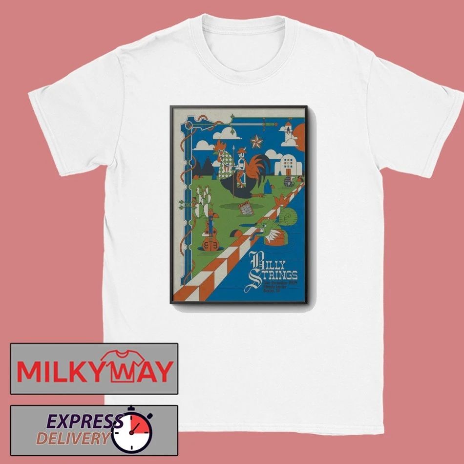 Billy Strings Dec 13 2025 Moody Center Austin TX Poster shirt