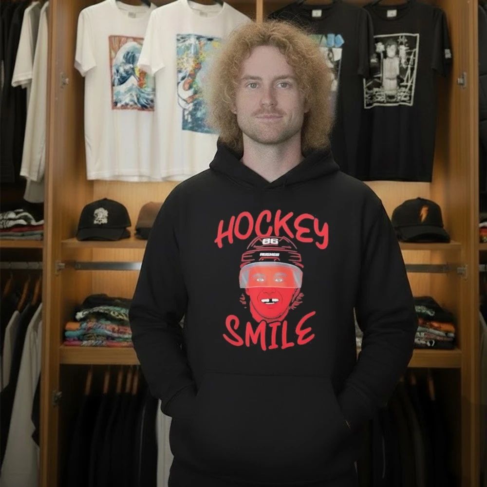 Jack Hughes Team USA Hockey Smile Shirt