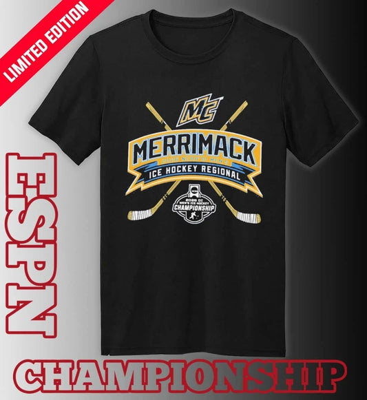 Merrimack Warriors 2026 NCAA DI Men’s Ice Hockey Regionals T-Shirt