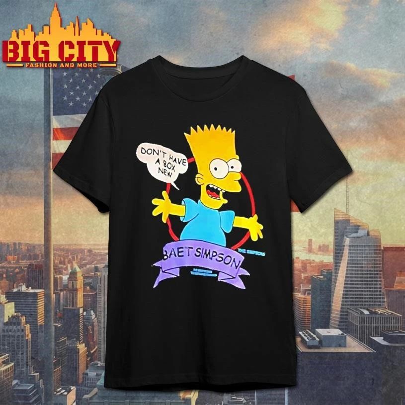 The Simpsons Bart Simpson Novelty Funny Shirt