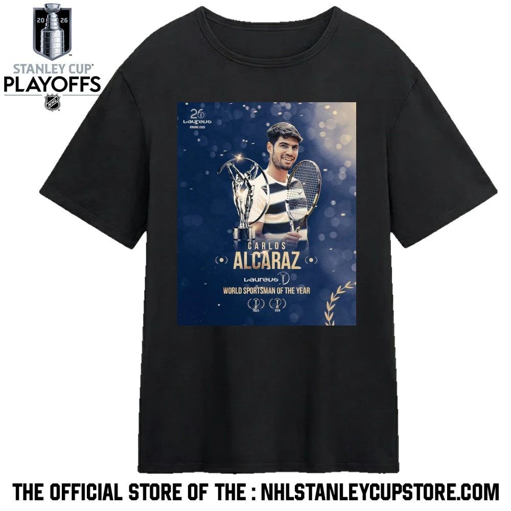 Carlos Alcaraz The Laureus World Sportsman Of The Year 2026 Shirt