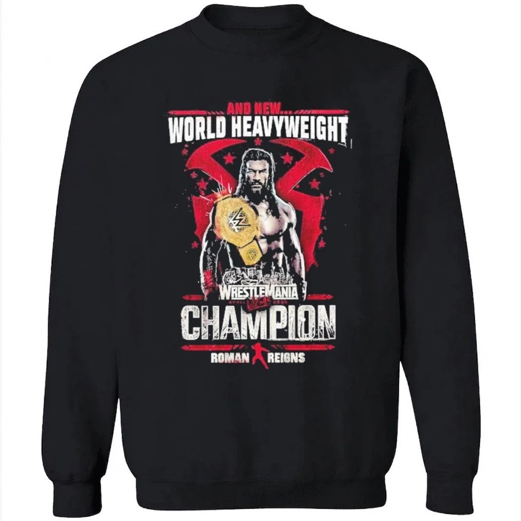 Roman Reigns NEW World Heavyweight Champion WrestleMania 42 Las Vegas 2026 Winner Shirt