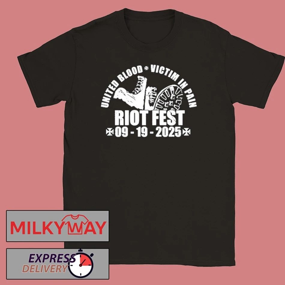 Victim In Pain 25 Years Tour Chicago, IL 2025 Agnostic Front T-Shirt