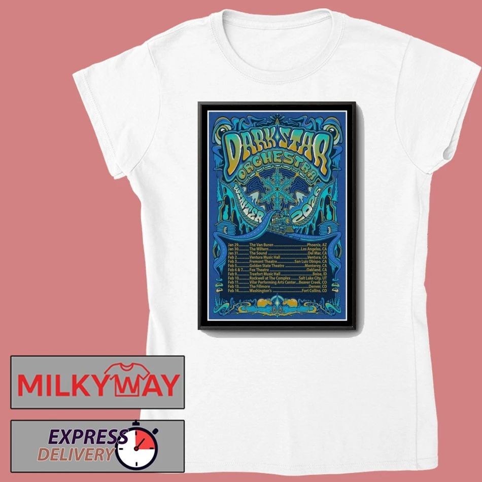 Dark Star Orchestra Welcome Winter New Tour 2026 Poster shirt