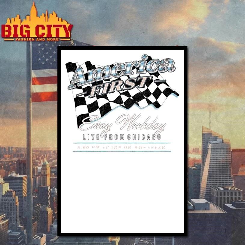 Nick Fuentes Live From Chicago Graphic Shirt