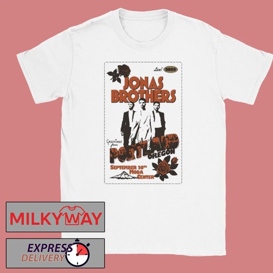 Jonas Brothers 09-20-2025 Portland, OR shirt