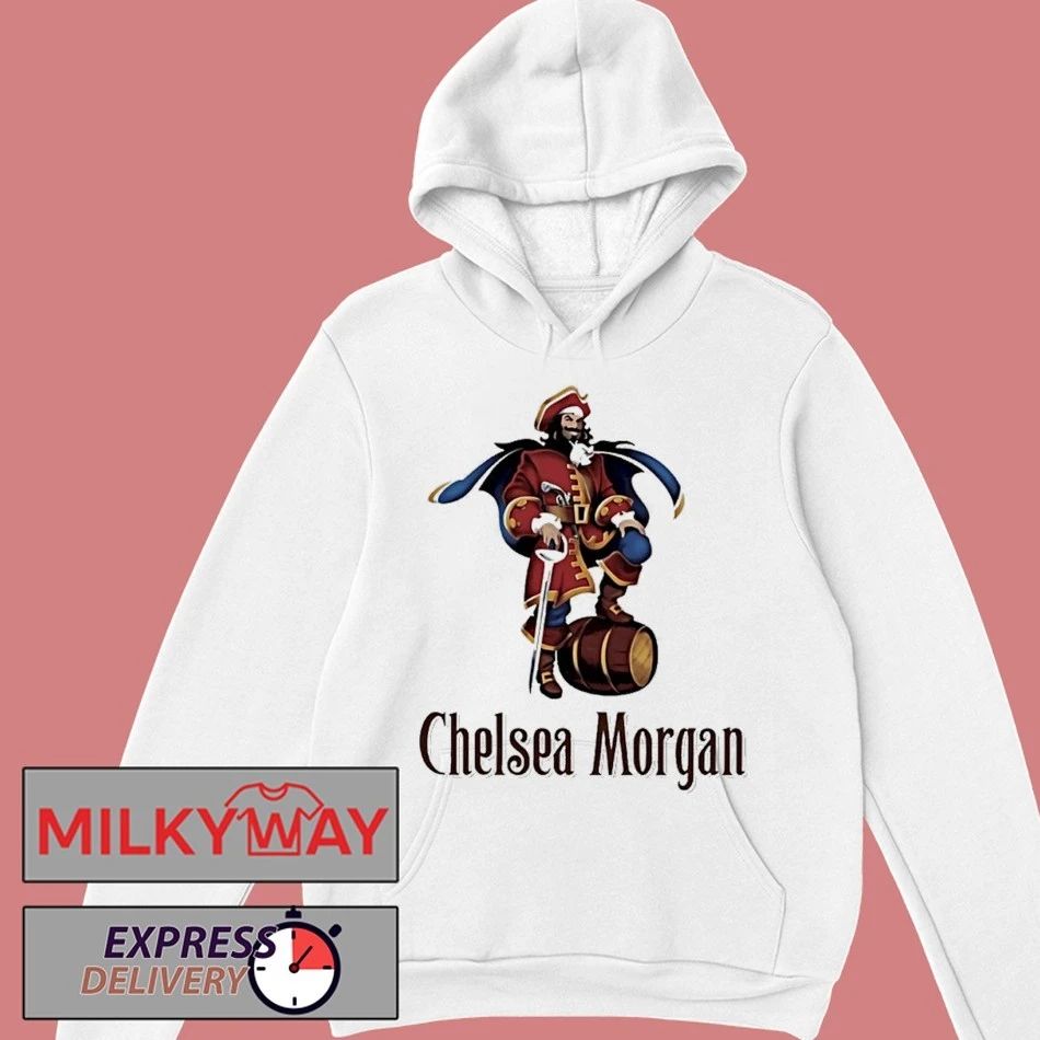 Chelsea Morgan Captain Morgan Parody Logo Shirts