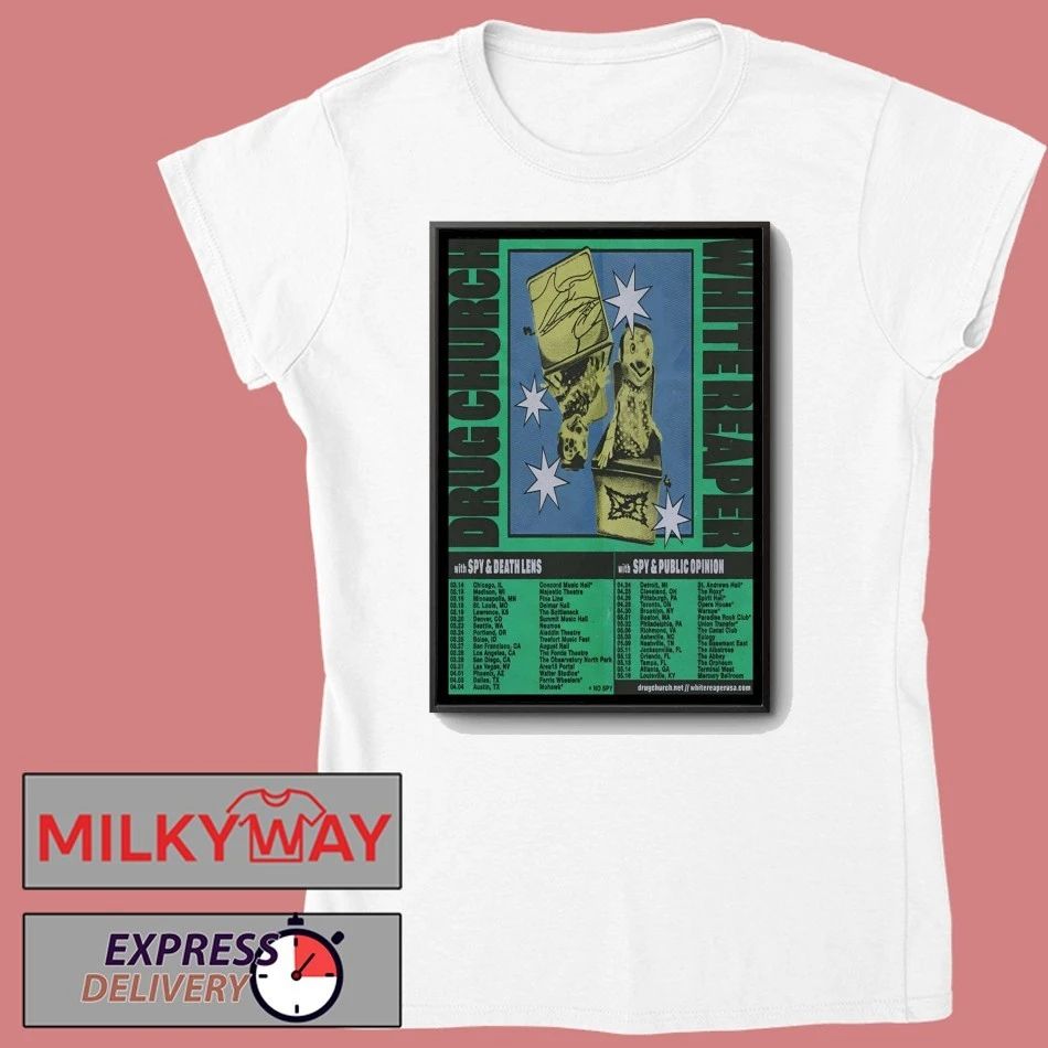 Drug Church Spring 26 Tour Poster shirt