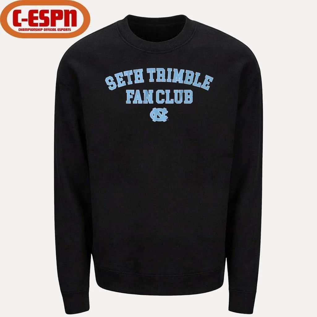 UNC Basketball Seth Trimble Fan Club Shirt