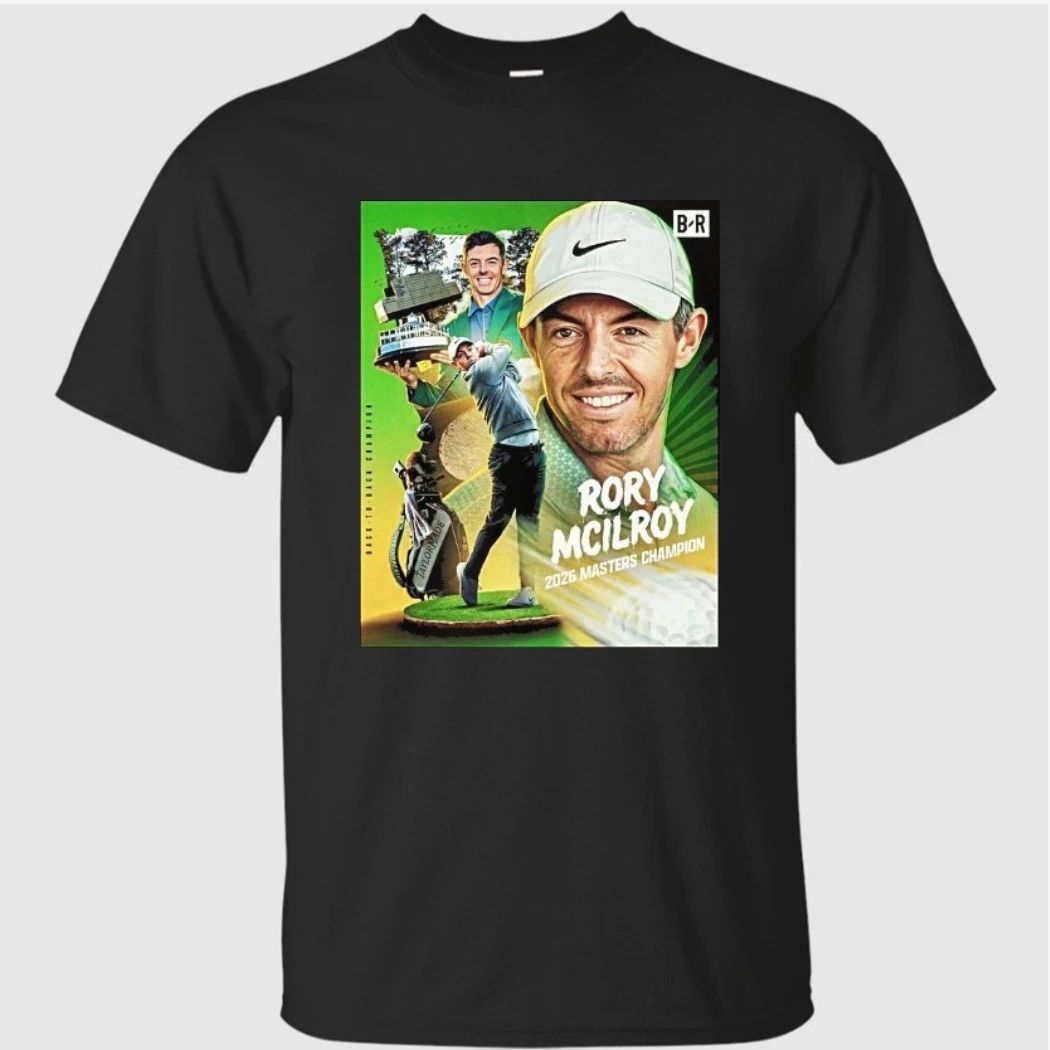 2026 Rory Mcilroy First Golfer To Go Back To Back At The Masters Champion Since Tiger Wood Shirt