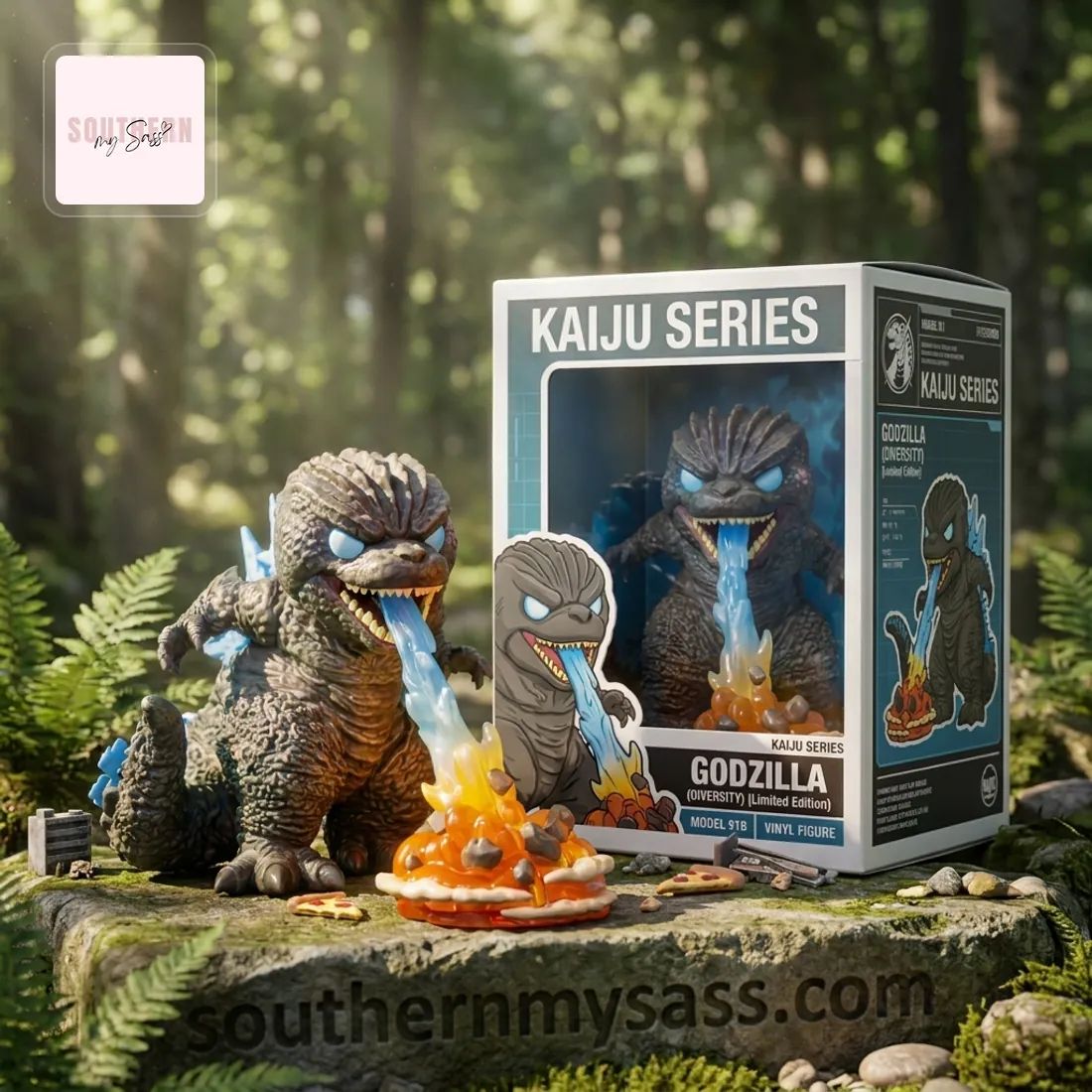Godzilla Kaiju Series Atomic Breath Limited Edition Vinyl Figure