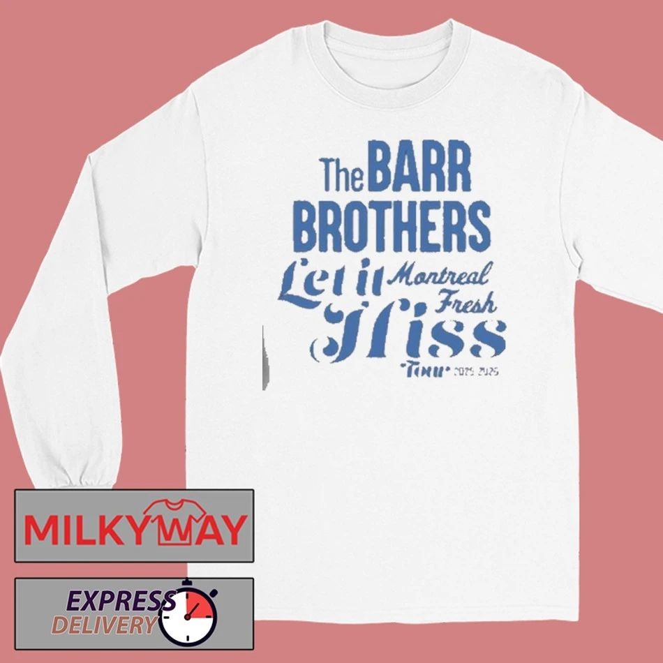 The Barr Brothers Let It Hiss Tour 2025-2026 shirt