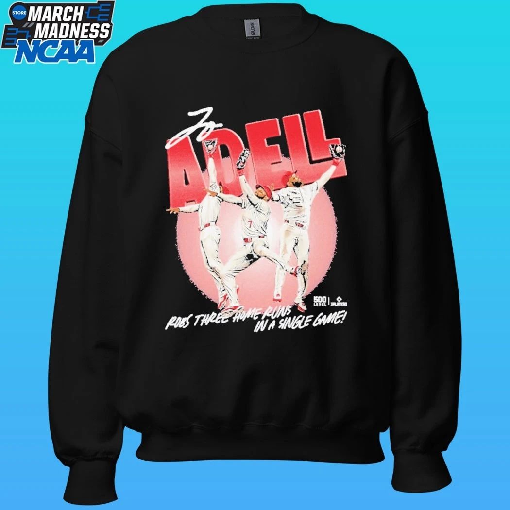 Jo Adell Los Angeles A Robbery Robs Three Home Runs In A Single Game Shirt