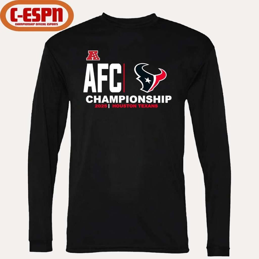 Houston Texans 2026 AFC Football Championship Bound T-Shirt