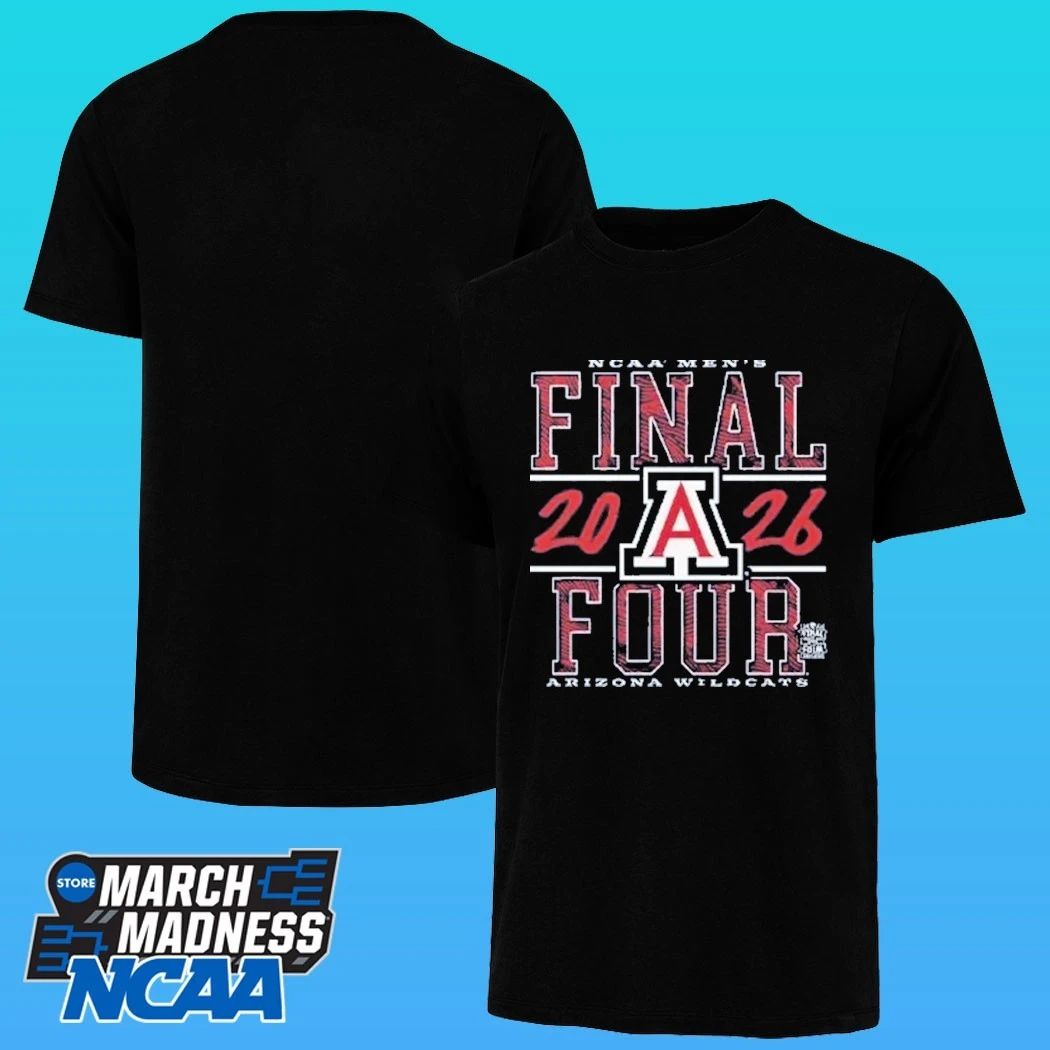 Arizona Wildcats Men’s Basketball Final Four 2026 March Madness Shirt