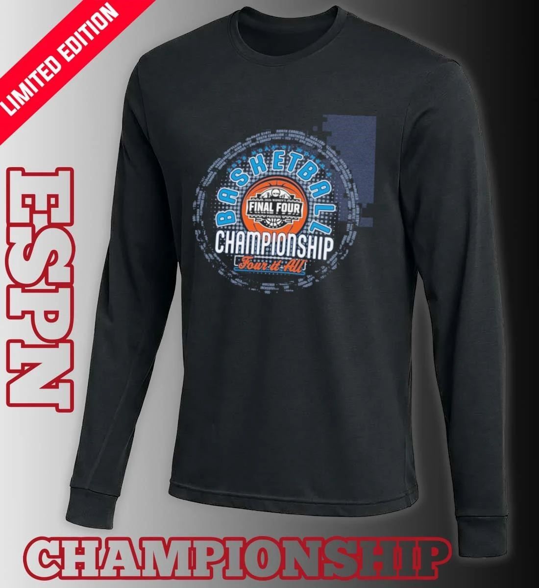 2026 NCAA DI Women’s Basketball First Four Teams shirt
