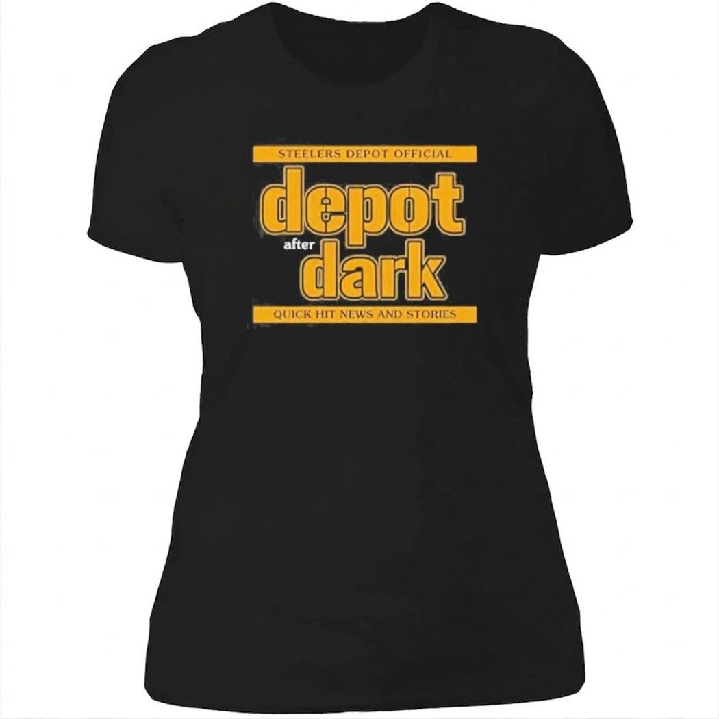 Steelers Depot Official Depot After Dark Shirt