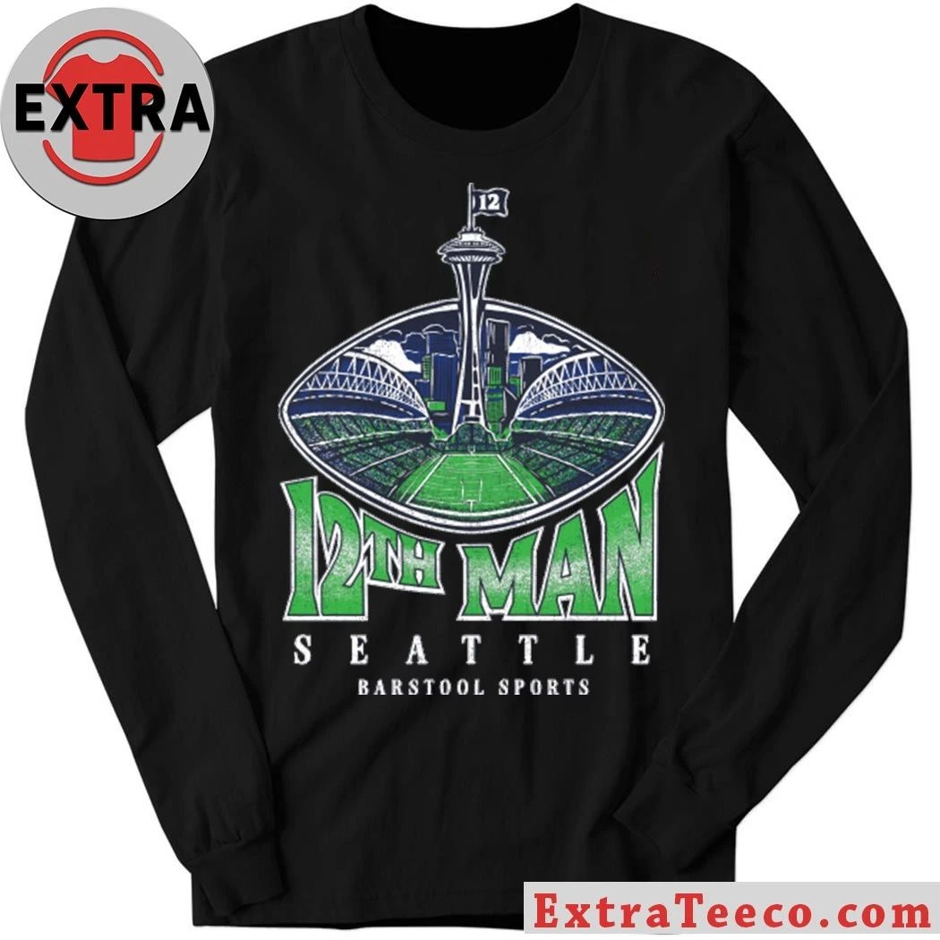 Original 12th Man Seattle Stadium Shirt