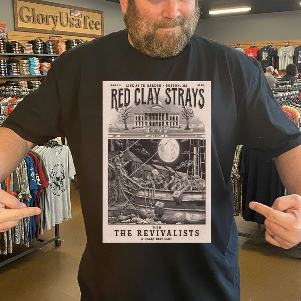 Red Clay Strays In Boston MA On Aug 1 2026 Poster Shirt