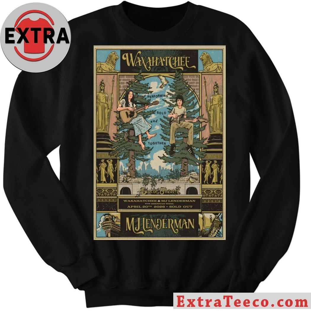 Waxahatchee And MJ Lenderman Apr 20 2026 New York NY Poster Shirt