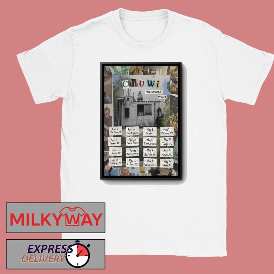 Chuwi Primavera 2026 Tour Poster shirt