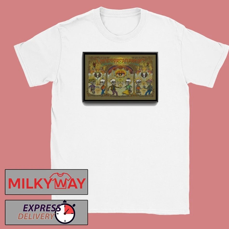 Widespread Panic Fall Tour 2025 Milwaukee WI Poster shirt