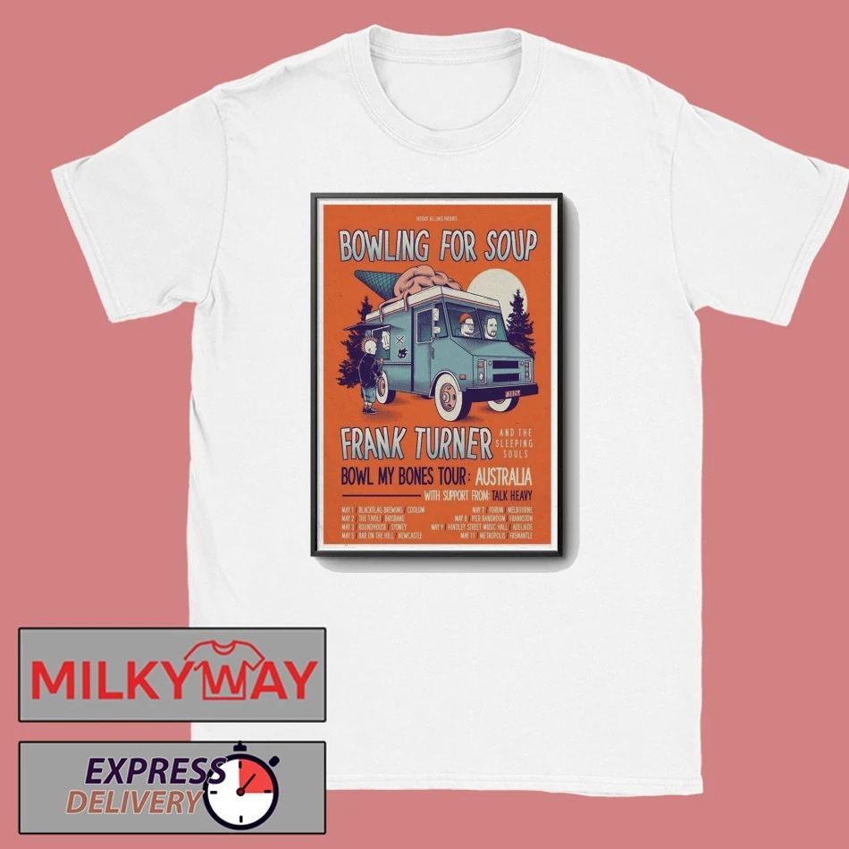 LIMITED May 2026 Bowling For Soup Poster Tour shirt