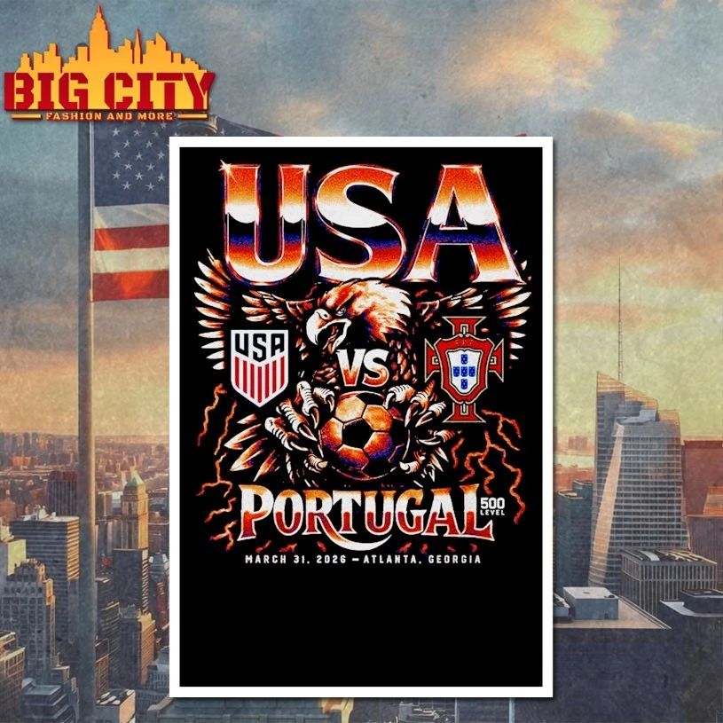 USMNT Vs. Portugal 2026 Match Up T-shirt