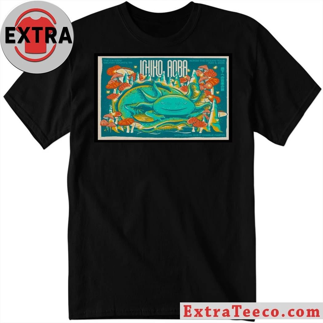 Ichiko Aoba in The Caverns Across The Oceans Tour 2026 Poster T-Shirt