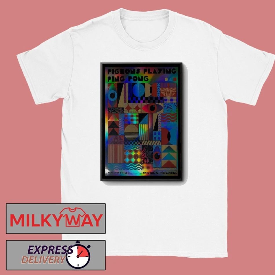 Pigeons Playing Ping Pong Richmond Poster Dec 5 – 6 2025 shirt