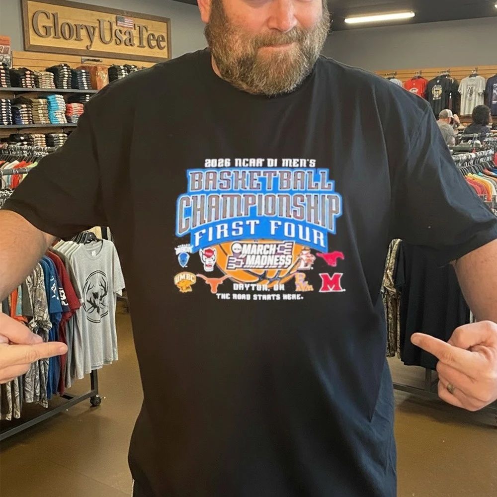 NCAA Division I Men’s 2026 March Madness First Four Dayton Shirt