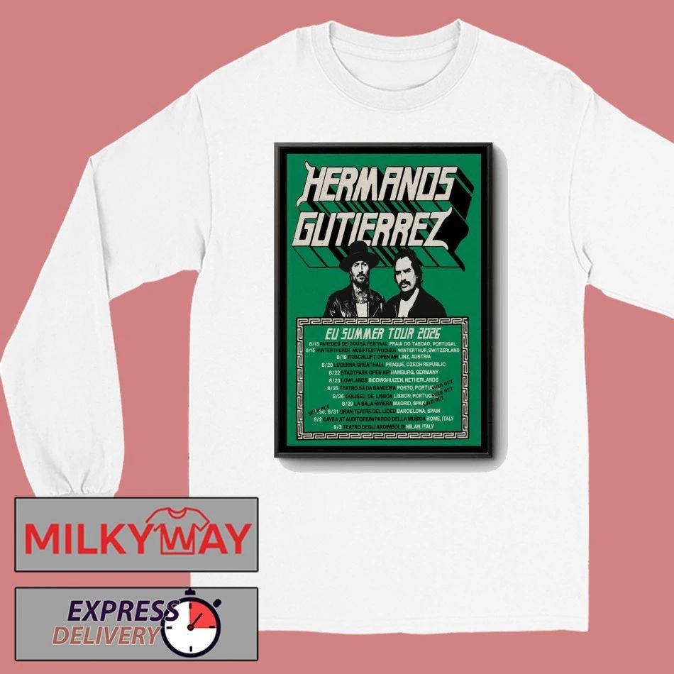 Hermanos Gutiérrez EU Summer 2026 Shows Poster shirt